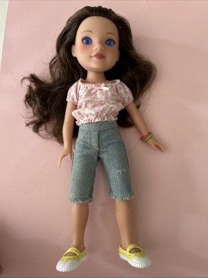 Playmates Toys 14  Hearts for Hearts Girls Doll Dell From USA Appalachia 2010