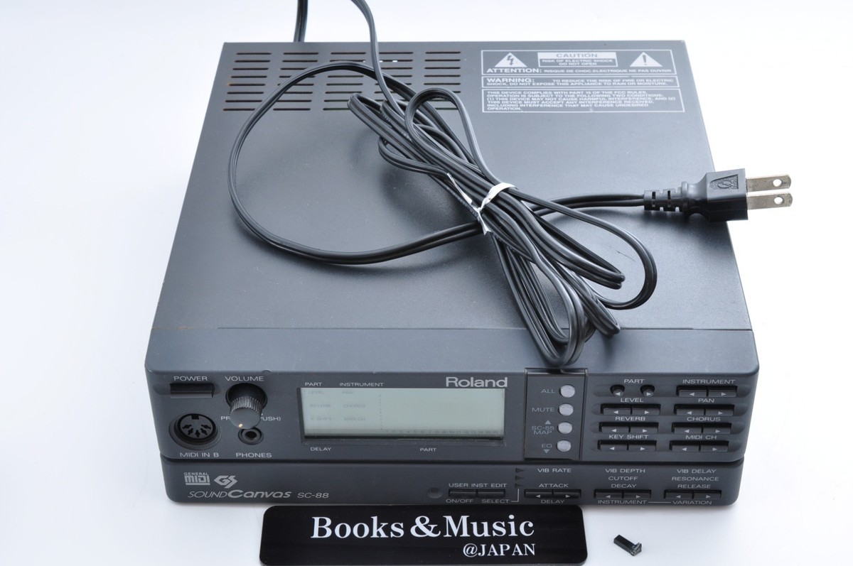 Roland SC-88 Sound Canvas Made in Japan 1995 Working ZH04487 | eBay