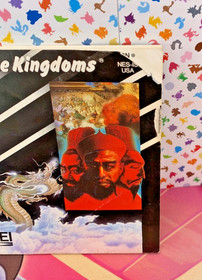 Romance Of The Three Kingdoms NES Manual Only