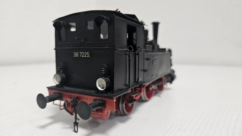 Spur 0 Dampflok BR 98 7225 der DRG, analog, Vitrinenmodell - Bild 4 von 4