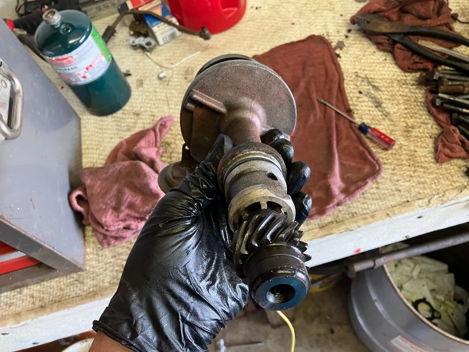 1968 Oldsmobile 442 4 скорости дистрибьютор 1111287 дата 8E20 - Изображение 3 из 4