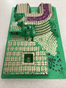 Lego Belville Golden Palace 5858 Raised Base Plate Purple Green