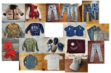 HUGE Lot Mens Vtg Clothing Made USA Denim Jackets Jeans Workwear Blankets Hats++