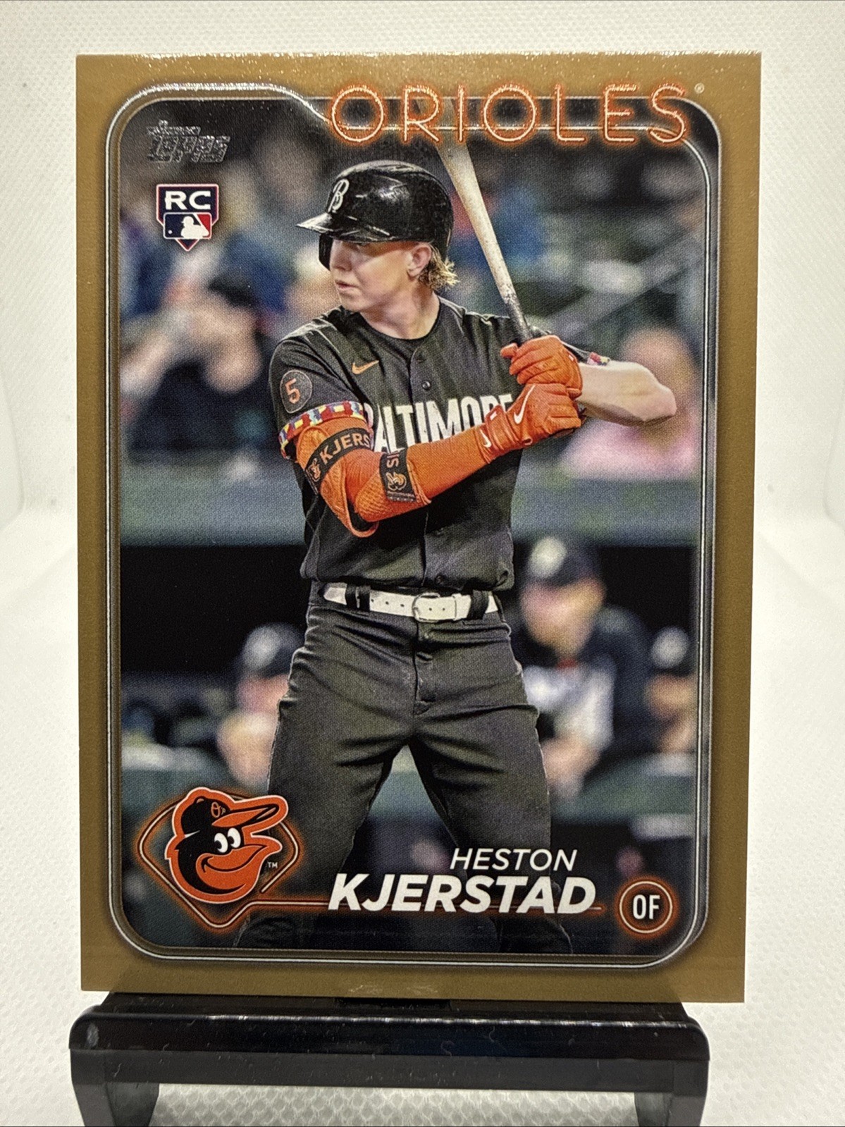 2024 Topps Series 2 - Heston Kjerstad #394 Gold 1164/2024 (RC) Baltimore Orioles