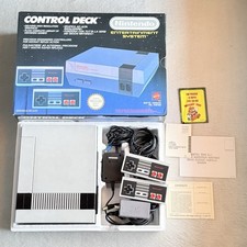 NES NINTENDO ENTERTAINMENT SYSTEM - MATTEL ITA - BOXATA - ORIGINALE + 2 JOYSTICK
