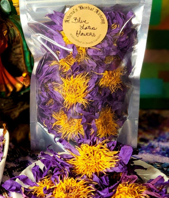 Premium  Organic Egyptian Blue Lotus Flowers Tea~1oz~Lucid Dream, Astral, Sleep~