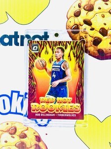 2024 Donruss Optic ROB DILLINGHAM Red Hot Rookies Gold 10/10 Bookend Wolves