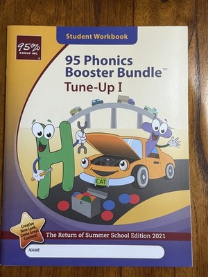 95 Phonics Booster Bundle Tune-Up Grade 1 Student Workbook
