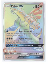 2018 Pokemon S&M Ultra Prism Palkia GX Secret Rare #165/156