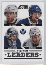 2013-14 Score Team Leaders Colton Orr James Reimer Phil Kessel #577 t3w
