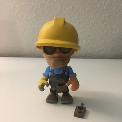 Team Fortress 2 Portable Mercs Blu Engineer Figure