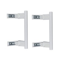 TüRgriff 2 StüCk Weiß Stangenform FüR Liebherr 9096036