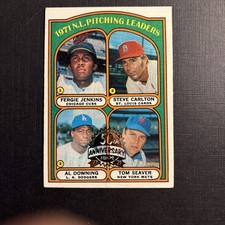 2021 Heritage League Leaders Fergie Jenkins Steve Carlton Tom Seaver #93 1972