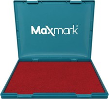 Versatile 8.25" x 11.5" Crimson Red Stamp Pad - Perfect for Crafts and Projects