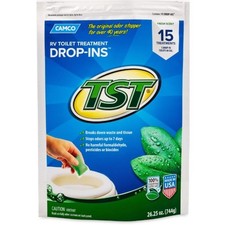 Camco 40264 Green 0.95 to 1.05 g/cc Density TST Toilet Treatment