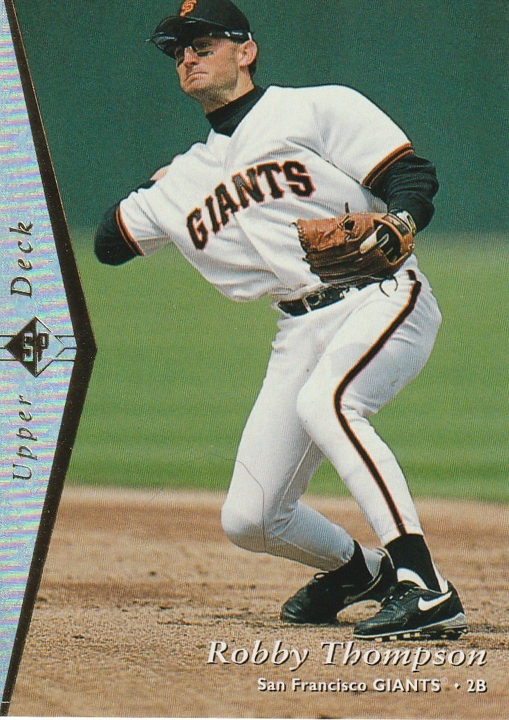Robby Thompson 1995 SP #116 Superbafoil San Francisco Giants - Free Shipping