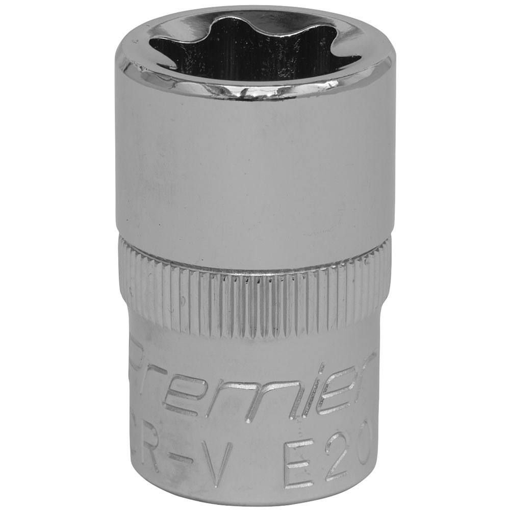 Sealey TRX-Star* Socket E20 1/2""Sq Drive