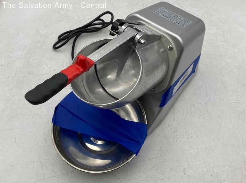 Zenchef Silver Wired 110V-120V 300W Automatic Ice Shaver Machine