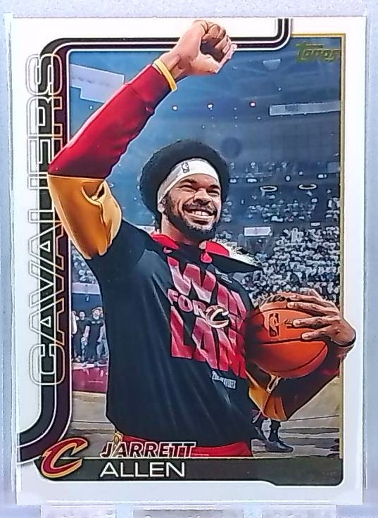 2025-26 Topps Flagship - Jarrett Allen #85 Golden Mirror Variation (SSP) Cavs