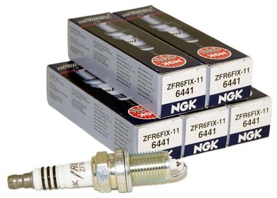5 Pack Genuine NGK 6441 Iridium IX Spark Plugs ZFR6FIX11 for Volkswagen Vehicles