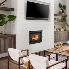 Inserto camino ad aria KRATKI MAJA 8kW Ø 200 Ecodesign Ghisa SET