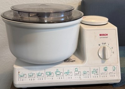 Bosch universal kitchen machine E-Nr. MUM 6621UC FD 8101 bowl and one attac