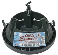 Christmas tree stand up to 8 ft tree & 6 in. trunk NEW C152E by Cinco Express