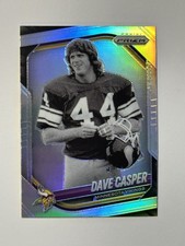 2025 Panini Prizm - Dave Casper Silver Prizm #256 Vikings