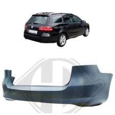 Stoßstange hinten für VW Passat B7 Variant 2010-2014 Stoßfänger grundiert