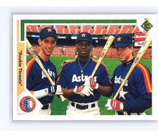 1991 Upper Deck Rookie Threats Jeff Bagwell / Luis Gonzalez #702