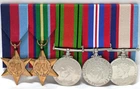 WW2 Australian Army Pacific Campaign military medals VX39306 Blakesley