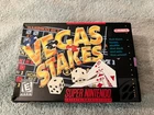 Vegas Stakes - Nintendo SNES - CIB - Very Good
