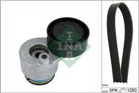 INA Keilrippenriemensatz FüR Renault ScéNic II JM0/1_ Megane KM0/1_ F/JP0_