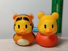 *FREE SHIP* TIGGER + WINNIE the POOH Rubber Duck Disney Classics Collectibles