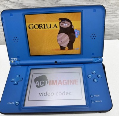 Nintendo DSi XL Blau Funktionierende Konsole. Mit Ladegerät Zustand siehe Bilder