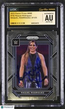 2023 Panini Prizm WWE Raquel Rodriguez #192 CGC Authentic Auto 10