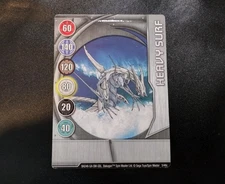 Bakugan Battle Brawlers | Heavy Surf 3/48c Silver Gate Card Spin Master