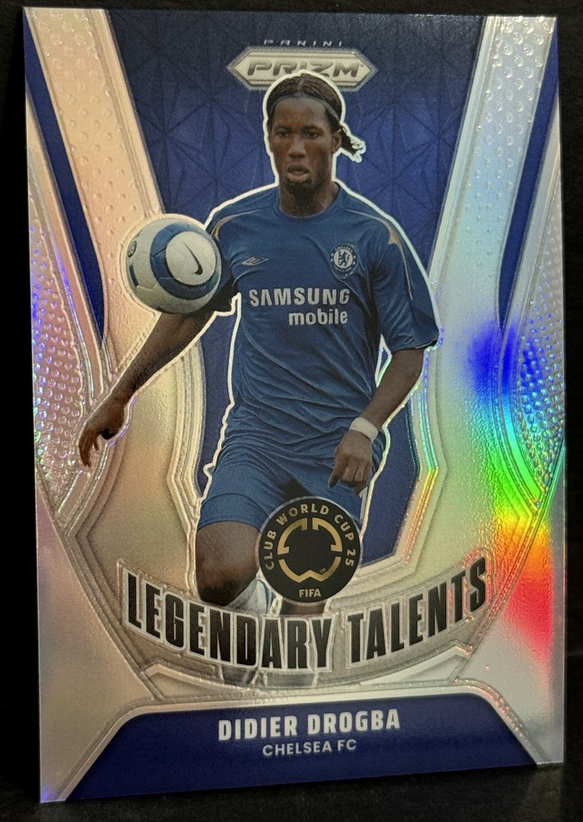 2025 Prizm FIFA Club World Cup Chelsea Didier Drogba Legendary