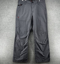 Ariat FR Work Relaxed Boot Cut Pants Men Size 33/30 Gray CAT2 Ripstop NEW