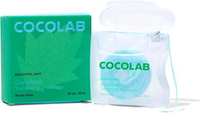 Expanding Woven Dental Floss by , Waxed Tooth Floss for Daily Oral Care, Coconut