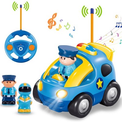 Pup Go Mein erstes ferngesteuertes Auto für Kleinkind Alter 1 2 3 Jahre, Baby Polizei