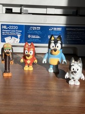 Bluey Bingo Snickers Muffin Loose Action Figure Lot Moose Toys