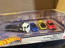 Hot Wheels Premium JDM Set Toyota Celica, Honda Civic EG, Nissan Sentra fleet st