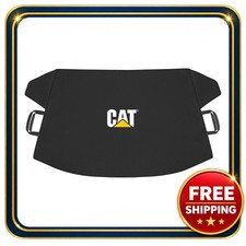 Car Windshield Snow Cover Frost Protector for Vehicles Black