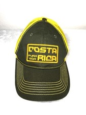 Costa Rica Pura Vida Snapback Mesh Back Trucker Hat Multi Color One Size