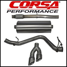 Corsa 3" Cat-Back Exhaust 14-18 Silverado Sierra 1500 Crew Cab/Short Bed 5.3L