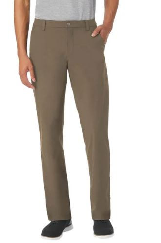 Kirkland Signature Mens 4-Way Stretch Performance Pants Tan 40x30