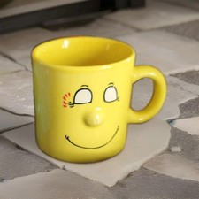 Kaffeetasse Mit Gesicht Nase 3 D