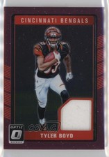 2016 Donruss Optic Rookie Threads Pink Tyler Boyd #DRT-TB 2u3