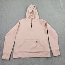 Carhartt Hoodie Womens Small 4-6 Clarksburg Pink Drawstring 102341 837